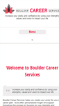 Mobile Screenshot of bouldercareerservices.com